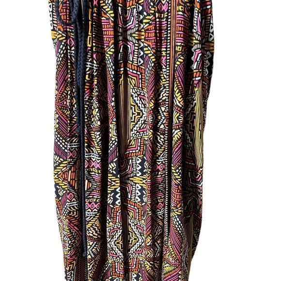 Two by vince camuto. Pink and gold sundress pretty with side pockets Adj straps - Picture 5 of 7